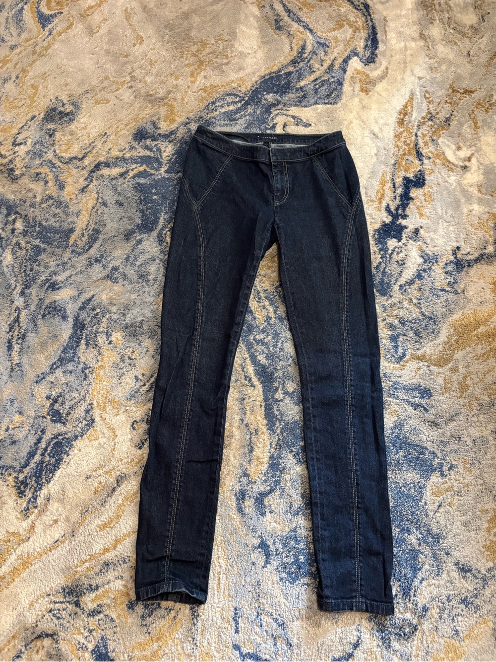 Elie Tahari Dark Blue Skinny Jeans for Women